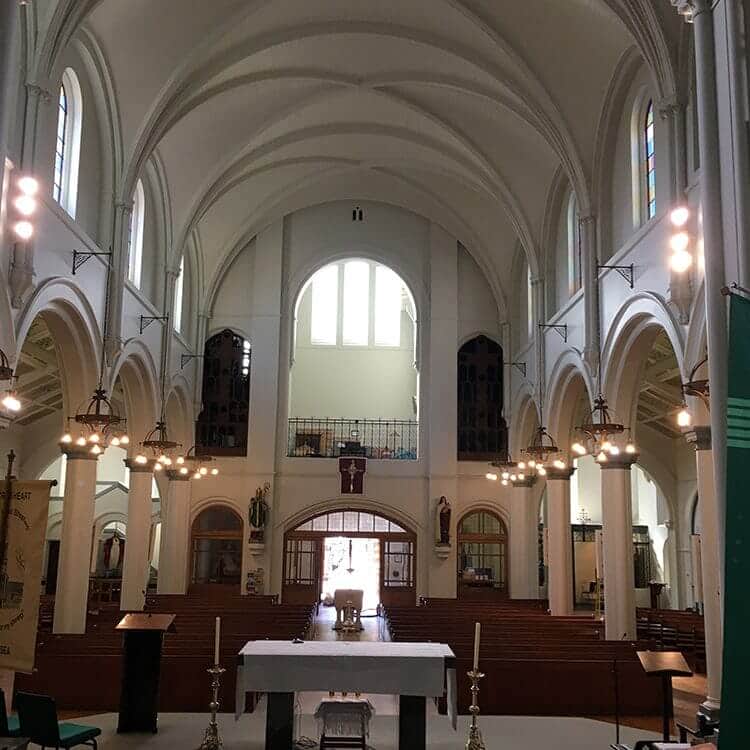 Church refurbishment project, Battersea